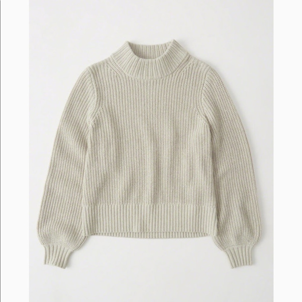 Abercrombie mock neck sweater - Picture 3 of 7